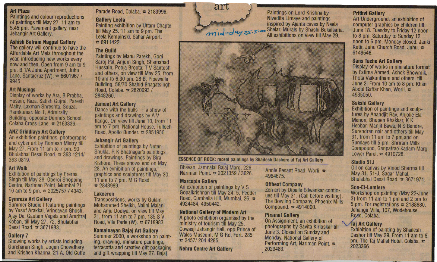 MidDay 25May2000